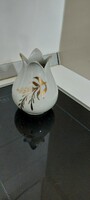 Antik Porcelán kus tulipán váza
