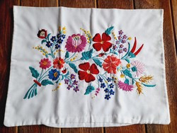Embroidered cushion cover, 53 x 40 cm
