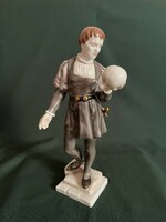 Herendi Hamlet porcelán figura