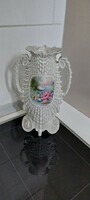 Porcelán fajansz váza