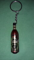 Retro GRANT'S whiskey reklám, VISZKIS üveg figurás kulcstartó a képek szerint