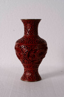 Chinese lacquer vase