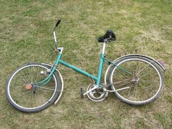 BICIKLI 3-as számú felnőtt kerékpár régi antik vintage