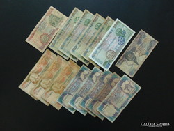Ghana 15 darab cedis bankjegy LOT !