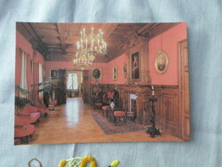 Keszthely postcard 2.: Red salon, festetics castle