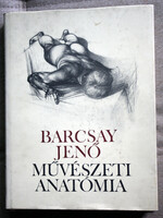 Barcsay Jenő Művészeti anatómia könyv