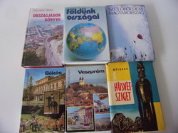 Utazással kapcsolatos ismeretterjesztő könyvek 6 Db