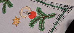 Christmas embroidered placemat (m3959)