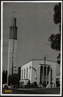 Larger size, photo art work by István Szendrő. Budapest, Pasarét, St. Antal Parish of Padua