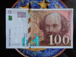 100 French francs 1997