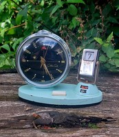 Golden  Clock (Cock) óra és öröknaptár a 60-70-es évekből.