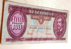 1992. January 15. - One hundred foint paper money issued by me...