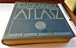 CHOLNOKY   Földrajzi és statisztikai atlasz1934,