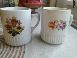 Zsolnay mug, 2 glasses for sale!