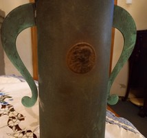 1914-Sz sleeve vase with Ferenc and Vilmos emblem