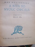 Max dauthendey: the eight faces of lake biva. Bp., É.N., Fővárosi könykiadó rt. Publisher's full cloth volume