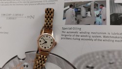 (K) beautiful Glashütte women's mechanical watch
