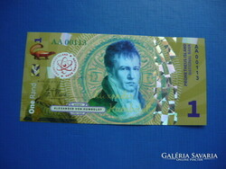 Prometheus island / prometheus island 1 rand 2020 flower badger fish! Rare fantasy paper money! Ouch!