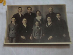 Vintage fotó 3.: régi családi fénykép, kispesti fotószalon (1920–1944)