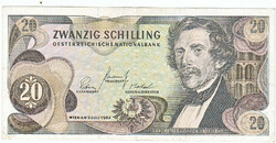 Austria 20 schillings 1967 vg