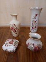Zsolnay hand-painted floral porcelain package