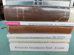 6 books by Grandpierre Emil of Cluj. HUF 3,500