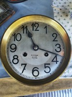 Antique wall clock structure