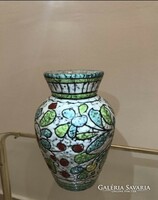 Fratelli Fanciullacci jelzett olasz mid-century kerámia váza