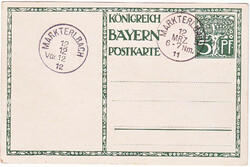 Bajorország filatéliai termék 1911