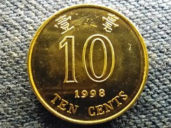 Hong Kong ii. Erzsébet 10 cents from 1998 oz circulation line (id70160)