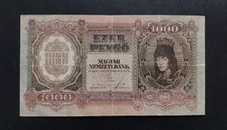 1.000 Pengő 1943, F+