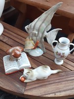 Porcelain figurines /zsolnay, hollóházi, kp /