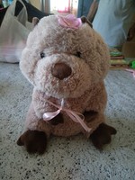 Beaver plush girl, large size, negotiable