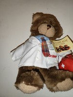 Teddy bear collection Orvos új , címkés plüss figura