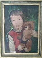 Koszta Rozália Gyermek portré