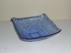 Blue glass bowl, offering