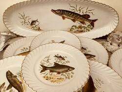 Luneville fish set for 12 people