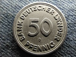 Németország NSZK (1949-1990) 50 Pfennig 1949 D (id70967)