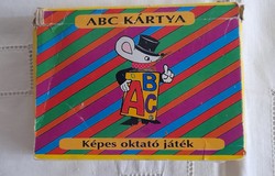 Retro ABC kártya