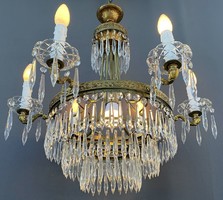 Huge crystal chandelier!