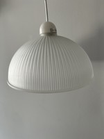 Ceiling lamp with glass shade