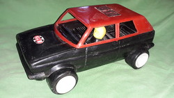 70s extremely rare dmsz plastics vw.Golf toy car 25 x 12 cm in good condition according to pictures