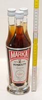 "Márka, Vermouth Trio" három részes, címkés likőrösüveg (2695)