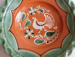 Kántor Karcag - madaras tányér 22.5 cm