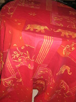 Elephant huge woven cotton canvas bedspread bedspread