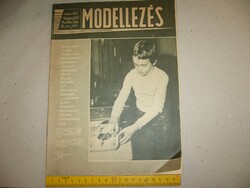 MODELLEZÉS 1981 JAN. HÓ -jó állapot, összes lap megvan,átnézve
