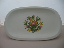 Retro floral porcelain bowl, tray schumann arzberg bavaria