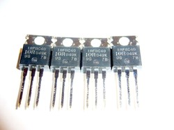 Régi elektronikai alkatrész IRFBC40 Vishay Siliconix Power MOSFET 6.2A, 600V,125W, 1.2 Ohm, N-Channe