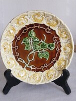 Gyönyörű ,antik majolika tányér !