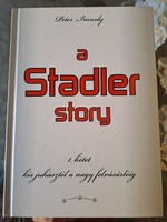 GYŰJTŐKNEK! DEDIKÁLT könyv + névjegykártya: A Stadler story